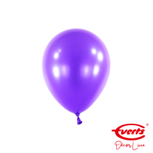 100 Miniballons - DECOR - Ø 13cm - Pearl & Metallic - Purple