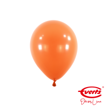 100 Miniballons - DECOR - Ø 13cm - Tangerine