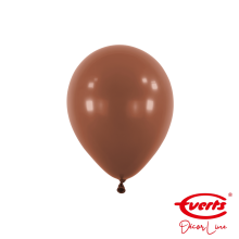 100 Miniballons - DECOR - Ø 13cm - Chocolate