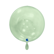 1 Balloon 4D - Globe - Transparent Green