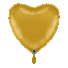 1 Balloon - Heart - Gold 5