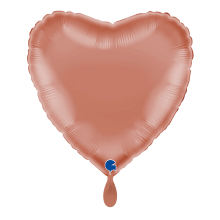 1 Balloon - Heart - Rose Gold