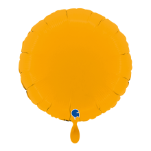 1 Balloon - Round - Matte Mustard