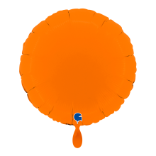 1 Balloon - Round - Matte Orange
