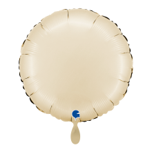 1 Balloon - Round - Satin Cream