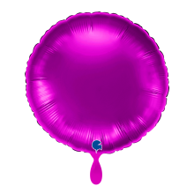 1 Balloon - Round - Purple