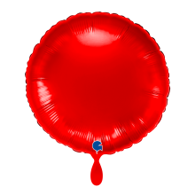 1 Balloon - Round - Red