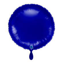 1 Balloon - Round - Blue Capri