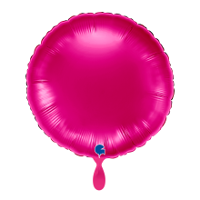 1 Balloon - Round - Magenta