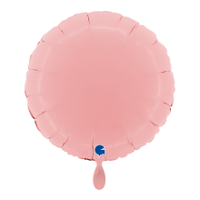 1 Balloon - Round - Matte Pink