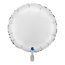 1 Balloon - Round - Satin White
