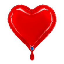 1 Balloon - Sweetie Heart Red
