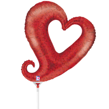 10 Miniballoons Airfilled - Bride Bear (Unverpackt)