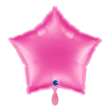 1 Balloon - Star - Fuxia