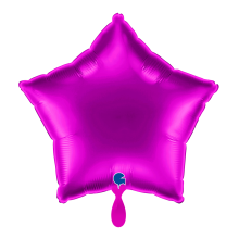 1 Balloon - Star - Purple