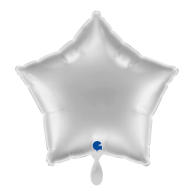 1 Balloon - Star - Silver