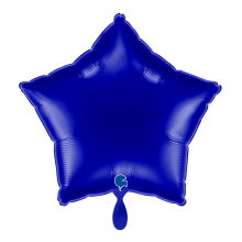 1 Balloon - Star - Blue Capri