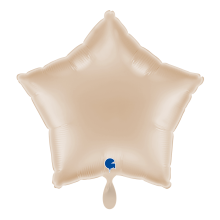 1 Balloon - Star - Californian Gold