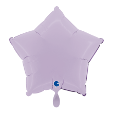 1 Balloon - Star - Matte Lilac