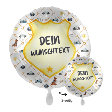 1 Ballon mit Text - Police Academy