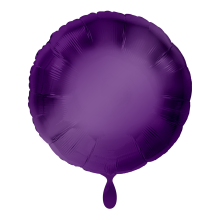 1 Balloon - Rund - Lila