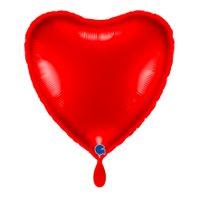 1 Balloon XL - Heart - Red