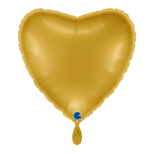 1 Balloon XL - Heart - Gold 5