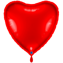 1 Balloon XL - Heart 31inc Red