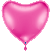 1 Balloon XXL - Heart - Fuxia