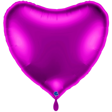 1 Balloon XXL - Heart - Purple