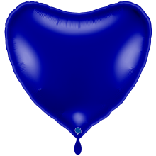 1 Balloon XXL - Heart - Blue Capri