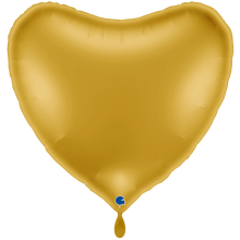 1 Balloon XXL - Heart - Gold 5