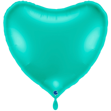 1 Balloon XXL - Heart - Tiffany
