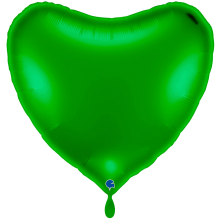 1 Balloon XXL - Heart - Green