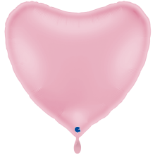1 Balloon XXL - Heart - Pastel Pink