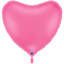 1 Balloon XXL - Heart - Bubble Gum