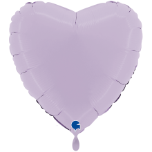 1 Balloon XXL - Heart - Matte Lilac