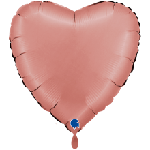 1 Balloon XXL - Heart - Satin Rose Gold