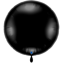 1 Balloon XXL - Round - Black