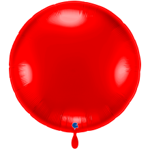 1 Balloon XXL - Round - Red