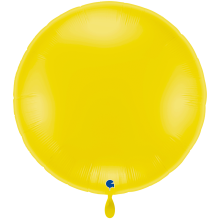 1 Balloon XXL - Round - Pastel Yellow