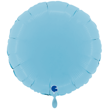 1 Balloon XXL - Round - Matte Blue