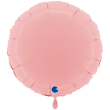 1 Balloon XXL - Round - Matte Pink