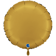 1 Balloon XXL - Round - Satin Gold