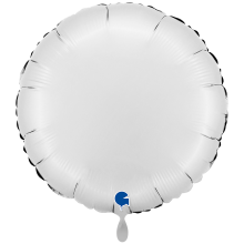 1 Balloon XXL - Round - Satin White