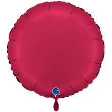 1 Balloon XXL - Round - Satin Cherry
