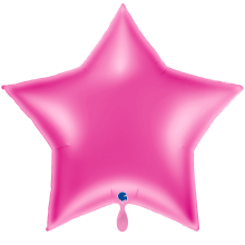 1 Balloon XXL - Star - Fuxia