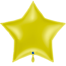 1 Balloon XXL - Star - Yellow