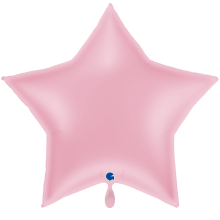 1 Balloon XXL - Star - Pastel Pink