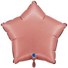 1 Balloon XXL - Star - Satin Rose Gold